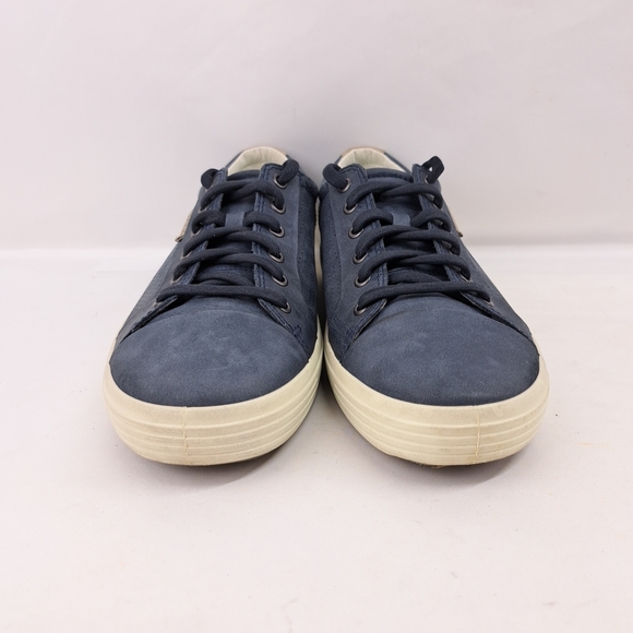 Ecco Casual Navy Blue Men's Sneakers Size 9 - Picture 6 of 16